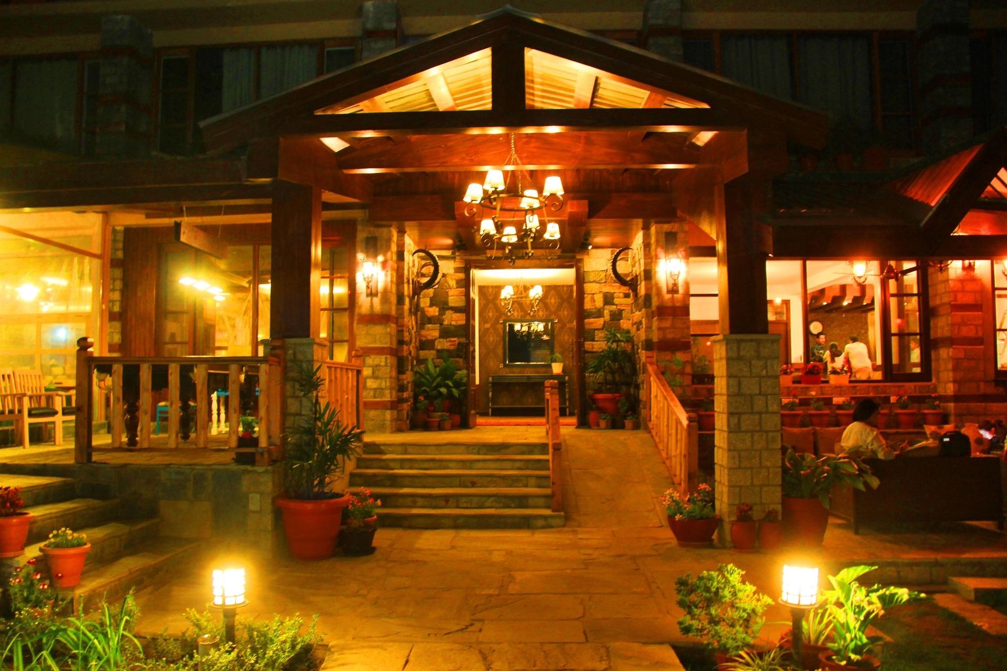 Johnson Lodge & Spa Manāli Exterior foto