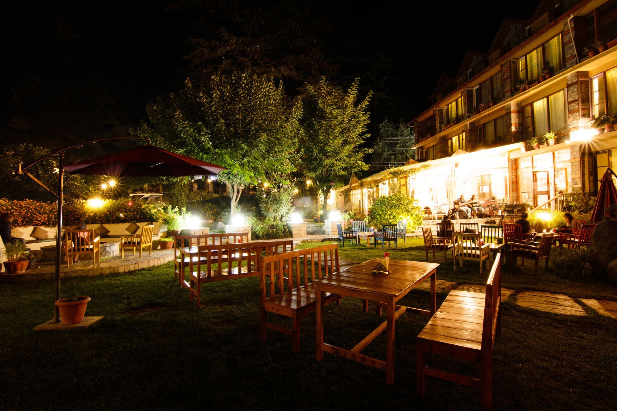 Johnson Lodge & Spa Manāli Exterior foto