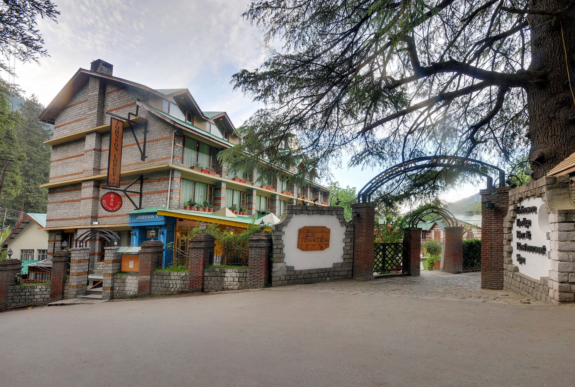 Johnson Lodge & Spa Manāli Exterior foto